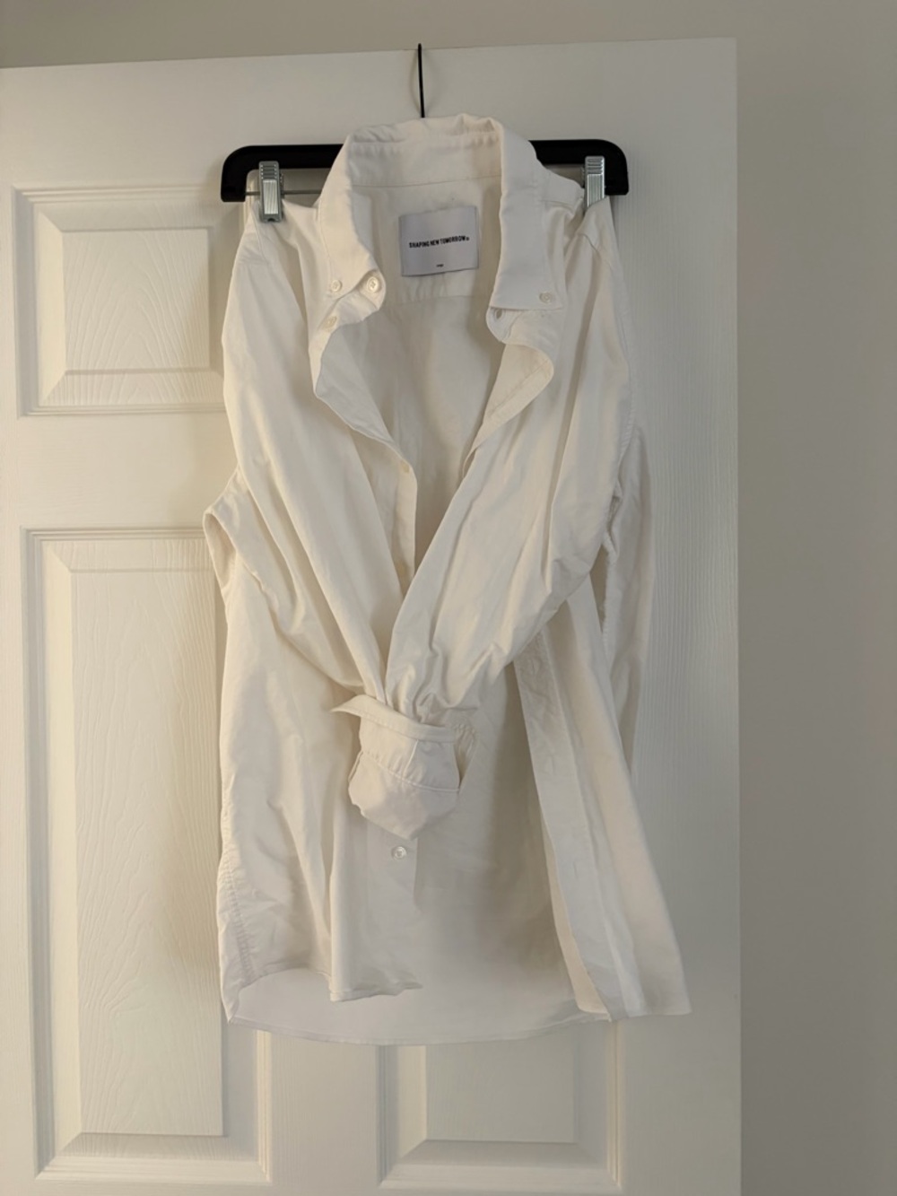 Men's White Dress Shirt - Classic Button-Down